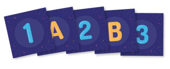 Карточки — алфавит и цифры